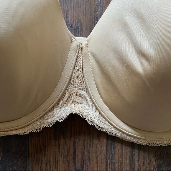 Lilyette Nude Strapless Bra Size 38DD - Picture 5 of 10